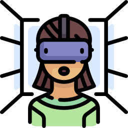 Virtual reality icon