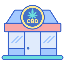 tienda de cdb icono