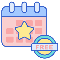 gratis evenement icoon