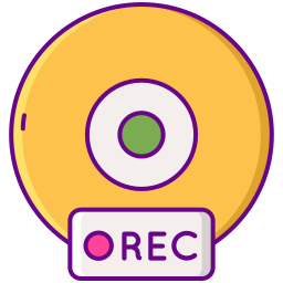 레코드 라벨 icon