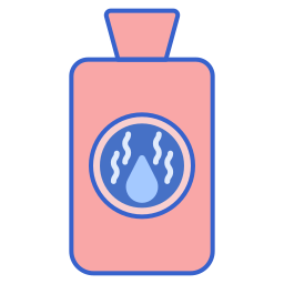 Hot water bottle icon