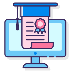 Online degree icon