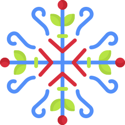 Diseño floral icono