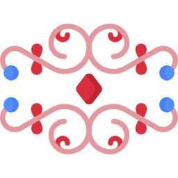 Floral design icon