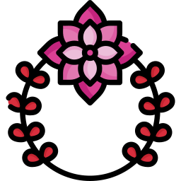 Desenho floral Ícone