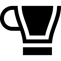 Coffee glass icon