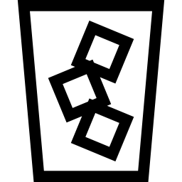 Iced coffee icon