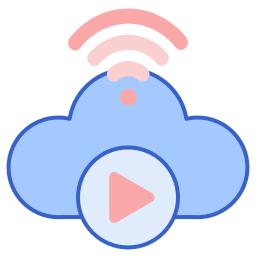 streaming icona