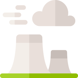 plante nucléaire Icône