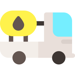 Caminhão de óleo Ícone