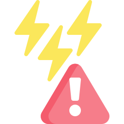 Alerta meteorológica icono