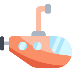 Подводная лодка иконка