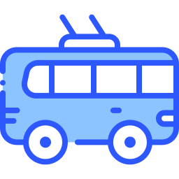 Trolley bus icon