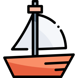 Barco a vela Ícone