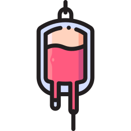 Transfusión de sangre icono