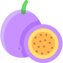 Fruta de la pasión icono