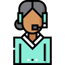 Customer service agent icon