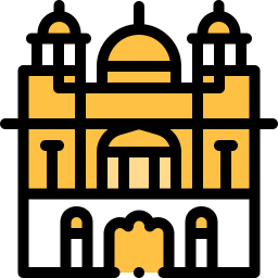 Templo dorado icono
