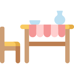 Dinner table icon