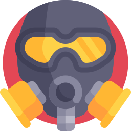 Máscara de gás Ícone