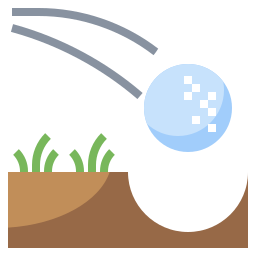 Hole in one icon