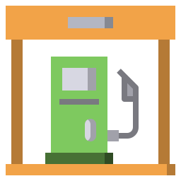 pompe à carburant Icône