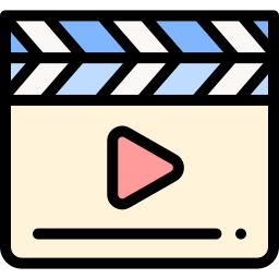 Clapperboard icon