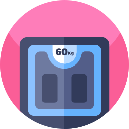 Bathroom scale icon