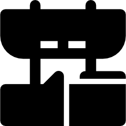 Industrial robot icon