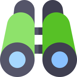 Binocular icono