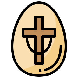 huevos de pascua icono