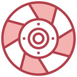 Brake disc icon