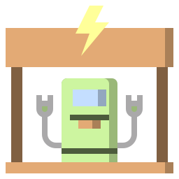 Charging station icon