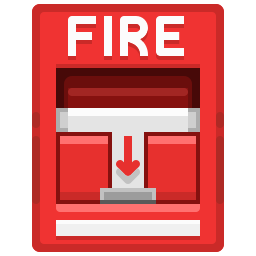 Alarma de incendios icono