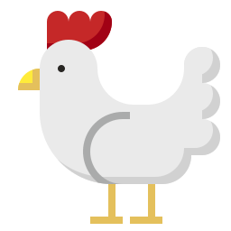 poulet Icône