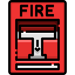 Alarma de incendios icono