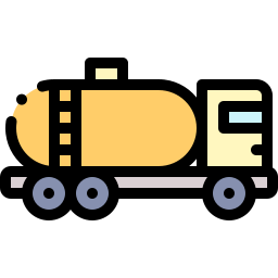 Camión cisterna icono