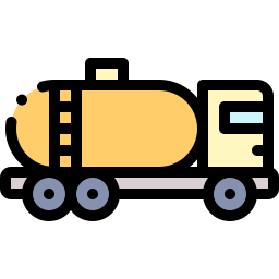 Tank truck icon