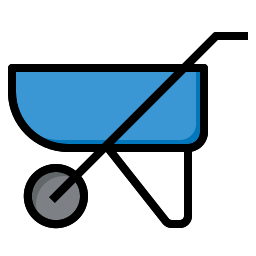 Wheelbarrow icon