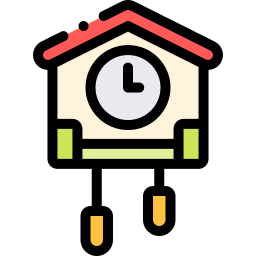 Cuckoo clock icon