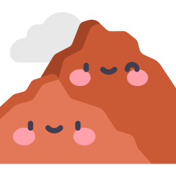 Montanhas rochosas Ícone