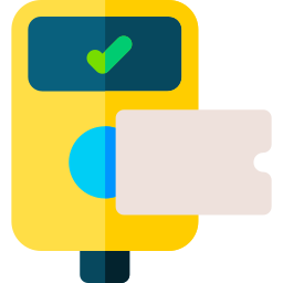 Ticket validator icon