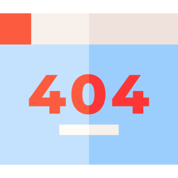 errore 404 icona