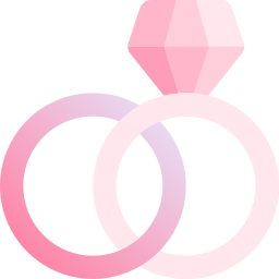 Свадебные кольца иконка