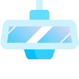 Rearview mirror icon