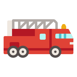 Caminhão de bombeiros Ícone