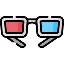 3d glasses icon