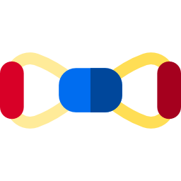 bandes d'exercice Icône