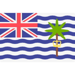 brits-indisch oceaan gebied icoon
