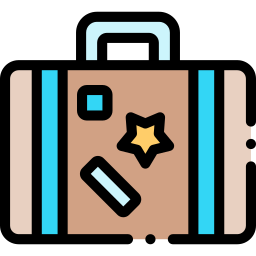 Travel case icon